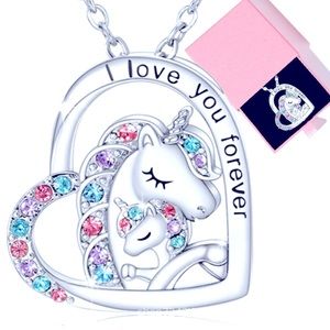 "Unleash Your Inner Magic: Stunning Unicorn Necklace for a Mystical Touch!"